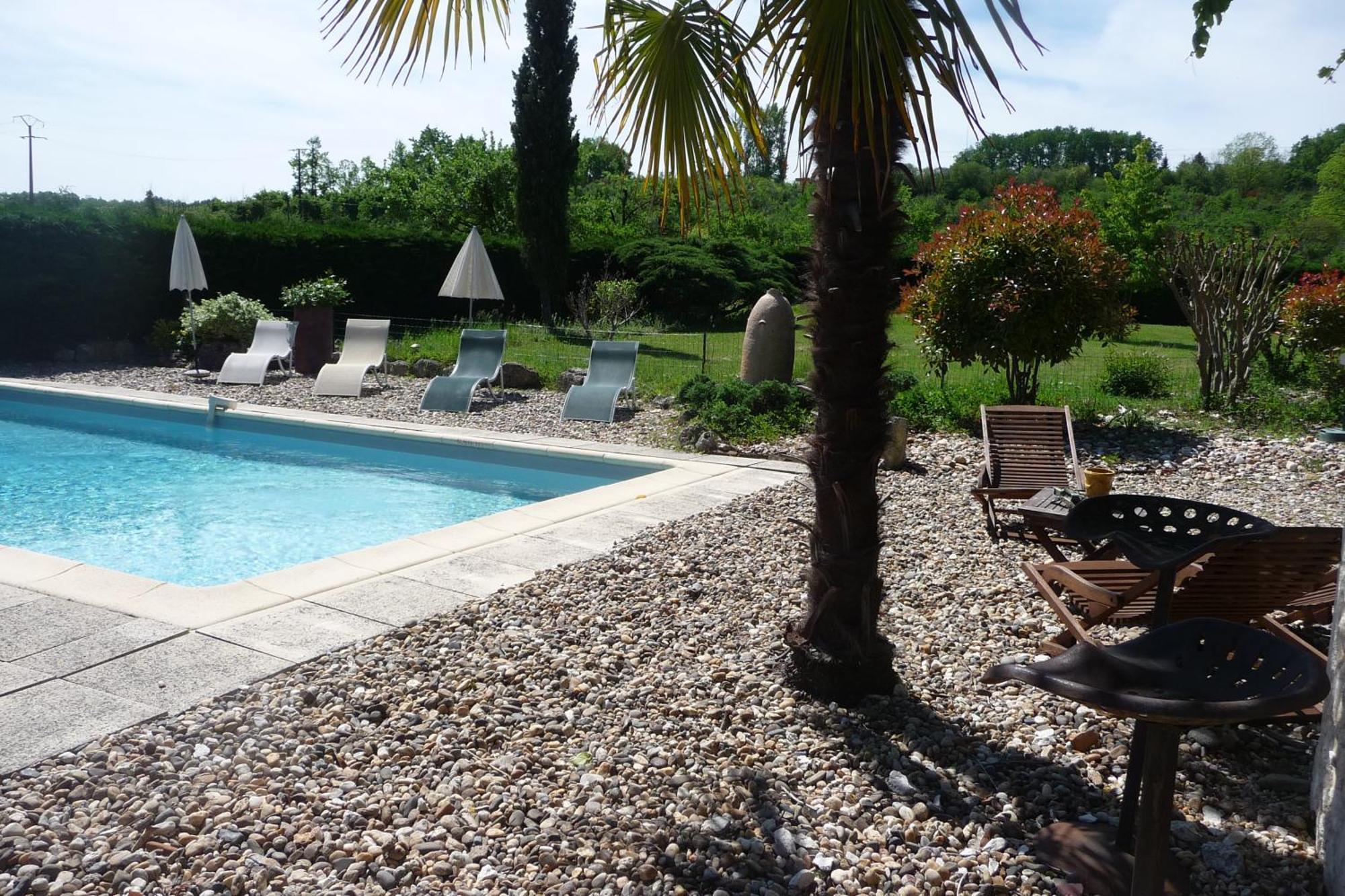 Domaine De La Queyssie Bed and Breakfast Saussignac Exteriör bild